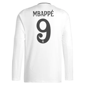 Mbappé Real Madrid Hjemmebanetrøje 2024/2025 Langærmet